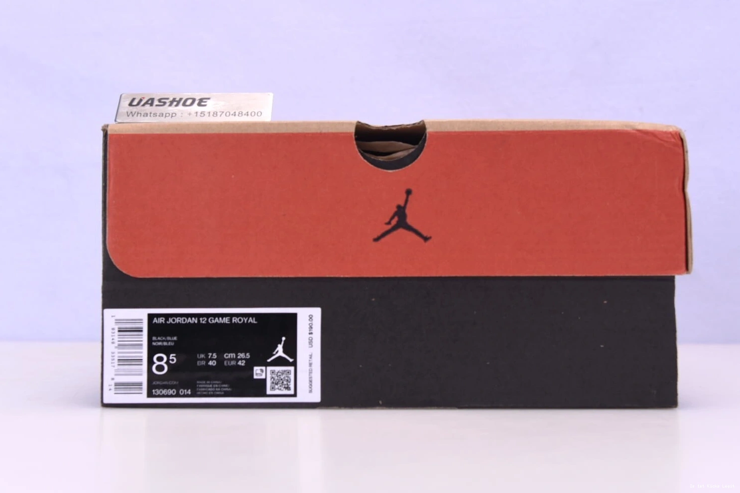 12 Jordan Black 130690-014 Game Air Royal 1008